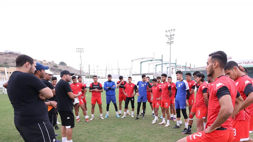 المنتخب الوطني ينهي تحضيراته لمواجهة دجيبوتي